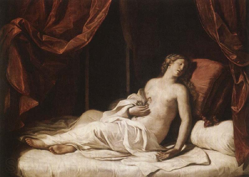 GUERCINO The Dying Cleopatra France oil painting art