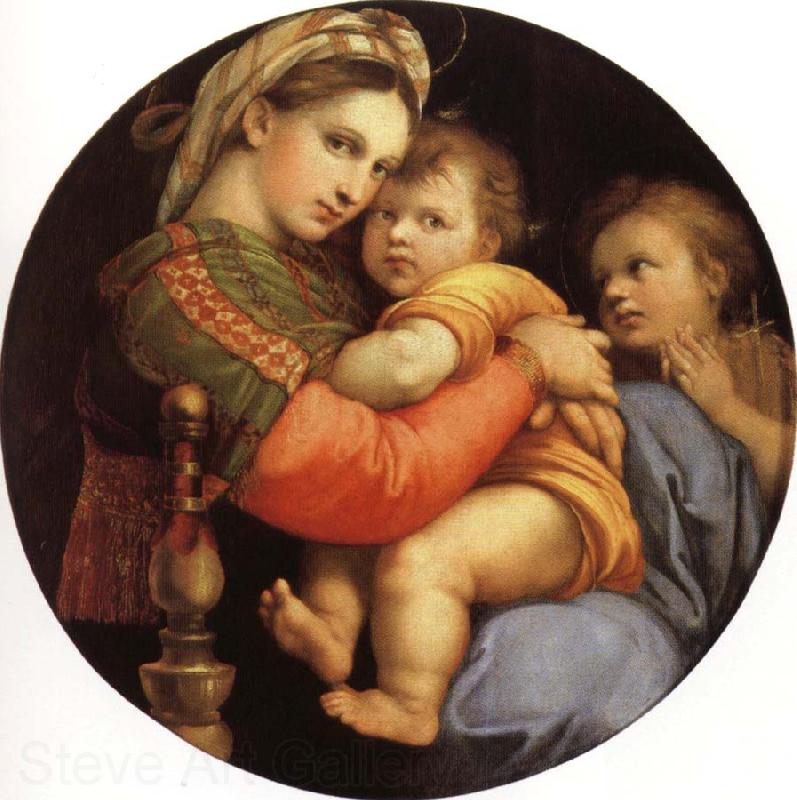 Raphael Madonna of the Chair Spain oil painting art