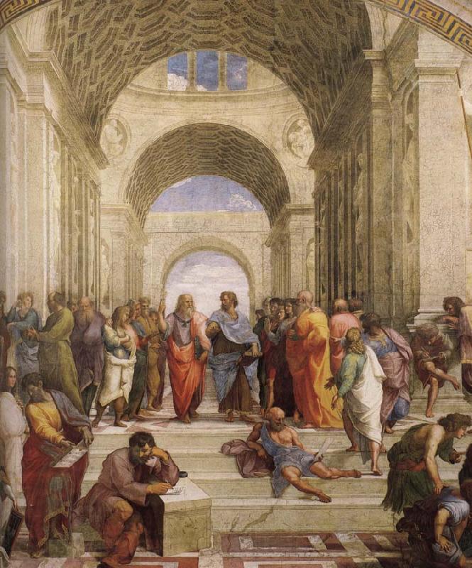 Raphael Details of School of Athens France oil painting art