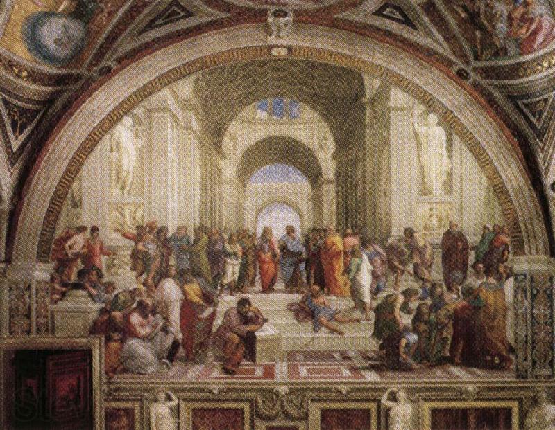 Raphael School of Athens Norge oil painting art