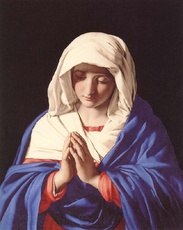 SASSOFERRATO The Virgin in Prayer Norge oil painting art