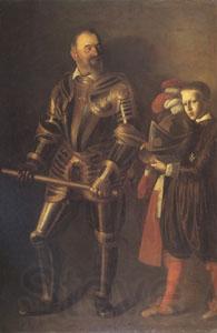 Caravaggio Alof de Wignacourt and His Page (mk05) Norge oil painting art