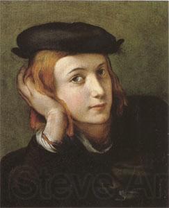 Correggio Portrait of a Youn Man (mk05) Germany oil painting art