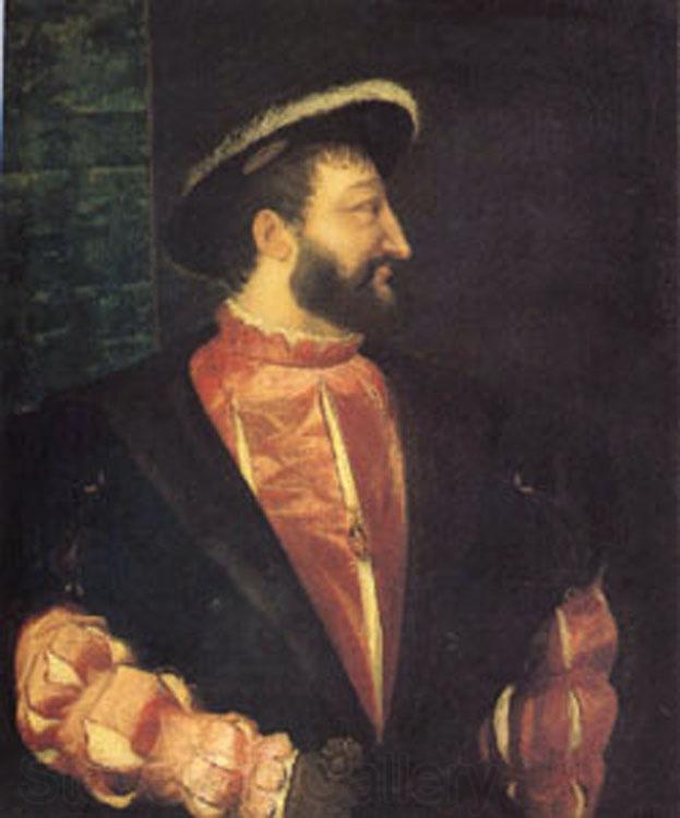 Titian Francois I King of France (mk05) France oil painting art