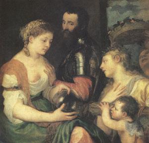 Titian An Allegory (mk05) Norge oil painting art