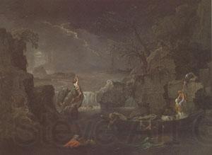Poussin Winter or the Deluge (mk05) France oil painting art