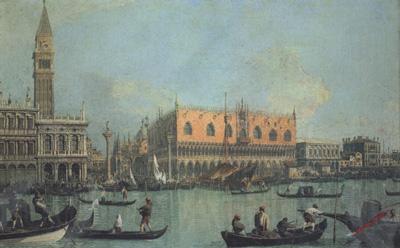Canaletto A View of the Ducal Palace in Venice (mk21) France oil painting art
