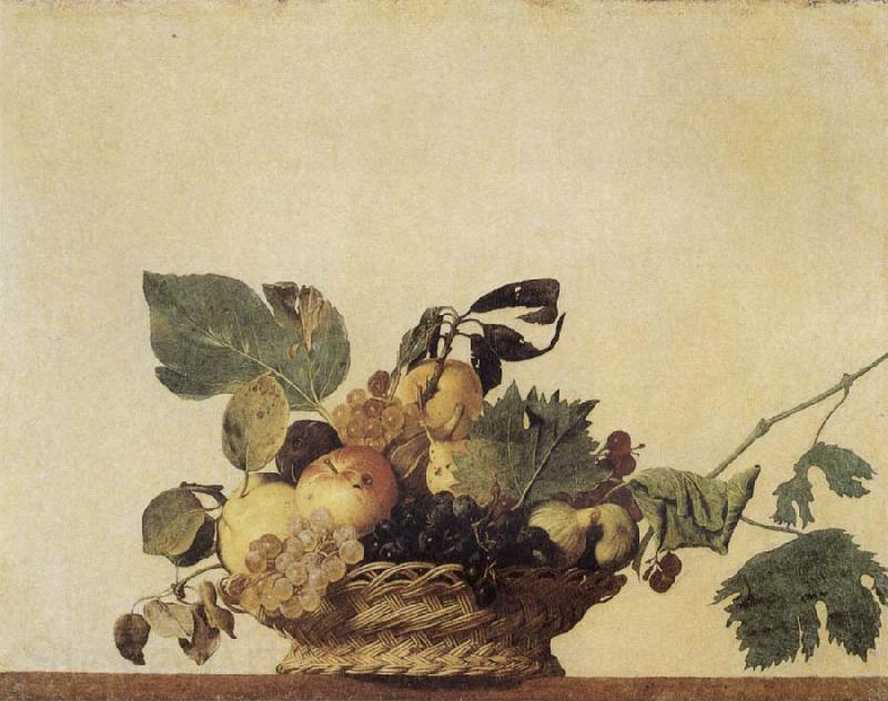 Caravaggio Basket of Fruit Norge oil painting art