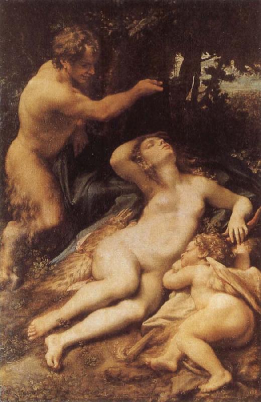 Correggio Zeus and Antiope