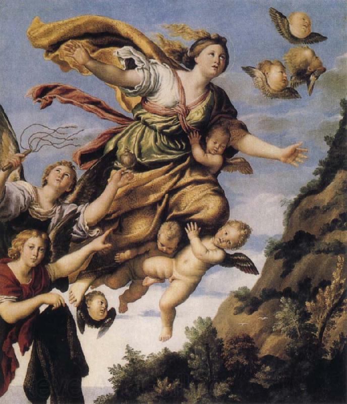 Domenichino The Assumption of Mary Magdalen into Heaven Norge oil painting art