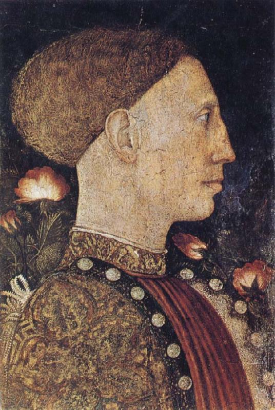 PISANELLO Portrait of Lionello d'Este Norge oil painting art