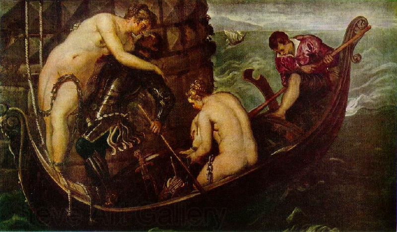 Tintoretto The Deliverance of Arsinoe Germany oil painting art